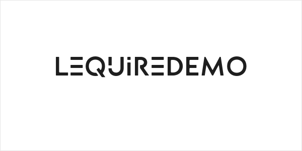 LequireDEMO Logo