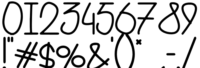 Lerika Font OTHER CHARS