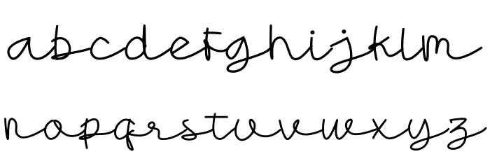 Lerika Font LOWERCASE