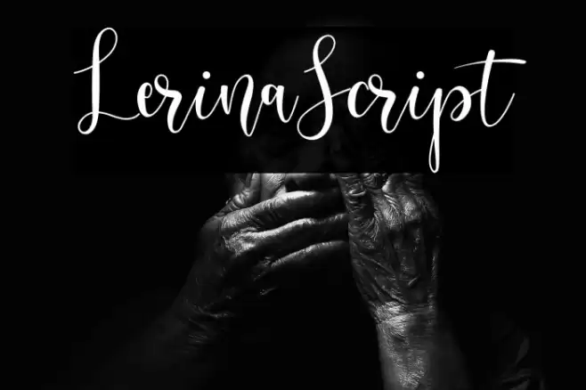 LerinaScript Font examples