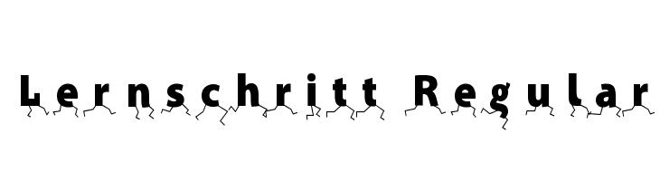 Lernschritt Regular  Fuentes Gratis Descargar
