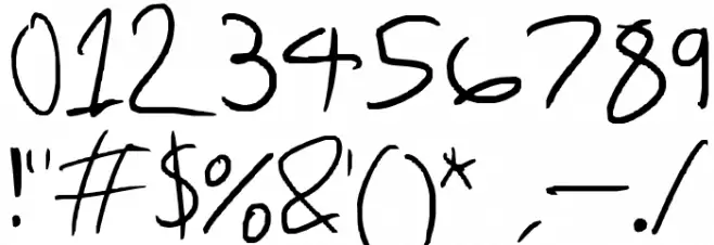 Leronah Font OTHER CHARS