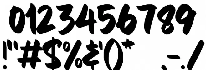 Leroyce Font OTHER CHARS