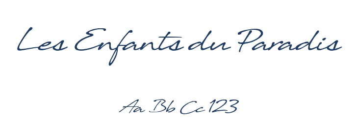 Les Enfants du Paradis Font Preview