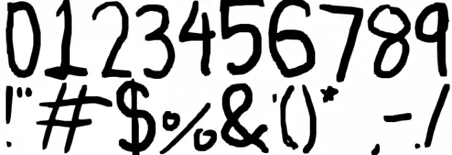 Les Fleurs Font OTHER CHARS