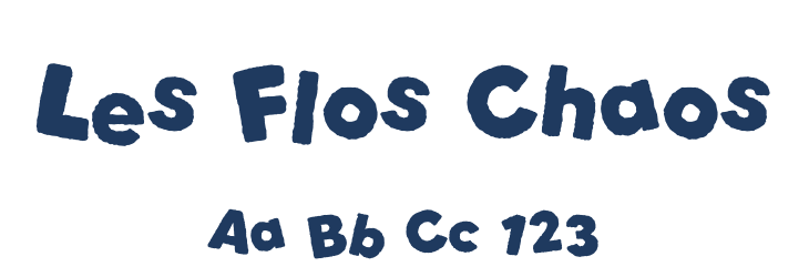 Les Flos Chaos Font Preview