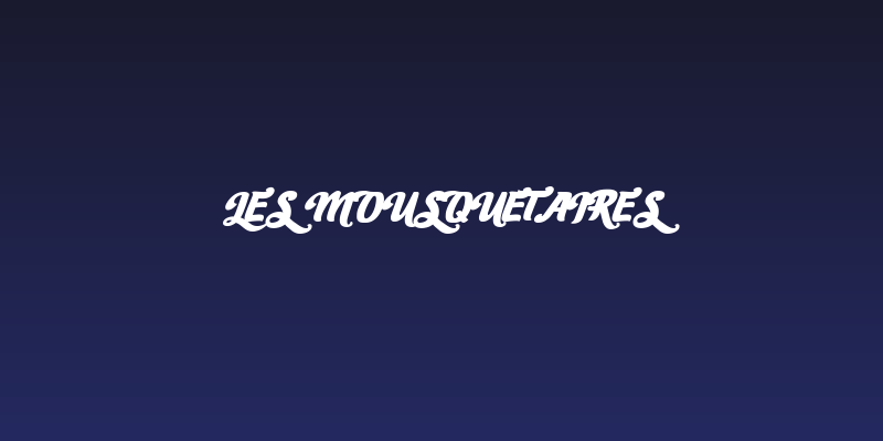 Les Mousquetaires Social Header