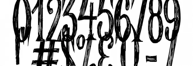 Les Mysteres de Paris Font OTHER CHARS