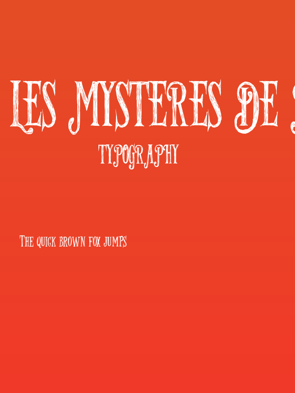 Les Mysteres de Paris Poster