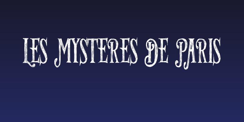 Les Mysteres de Paris Social Header