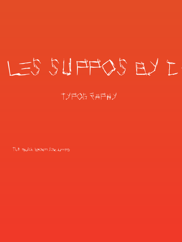 Les Suppos by ChazyChaz Poster