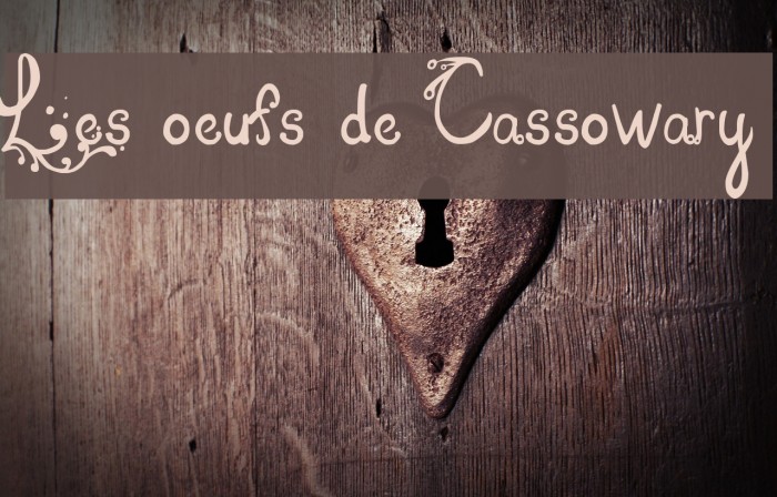 Les oeufs de Cassowary Example 1