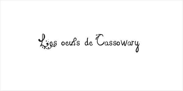 Les oeufs de Cassowary Logo