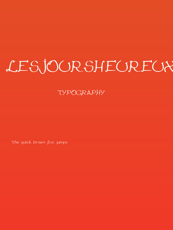 LesJoursHeureux Poster