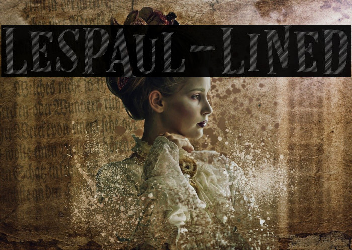 LesPaul-Lined Font examples
