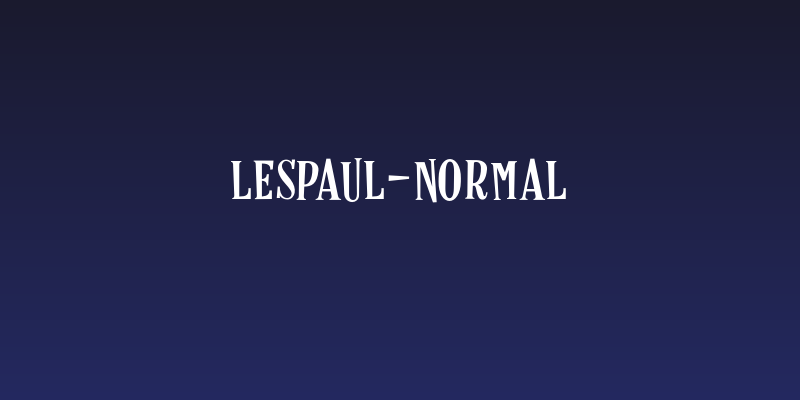 LesPaul-Normal Social Header