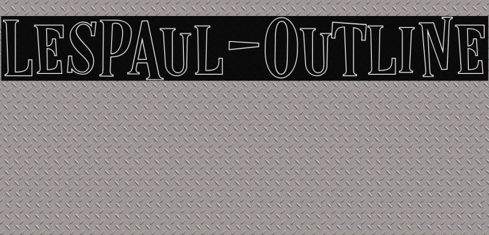 LesPaul-Outline Example 1