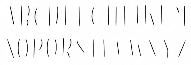 LesPaul-RoughenInline Schriftart Groß