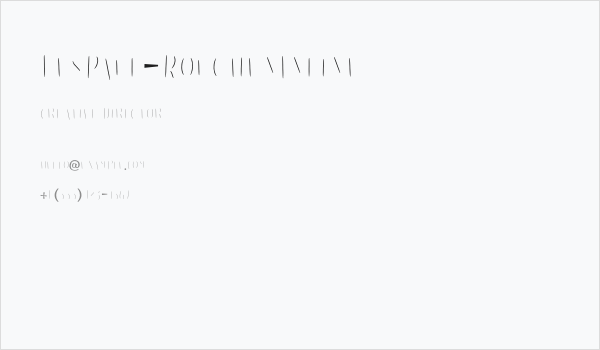 LesPaul-RoughenInline Business Card