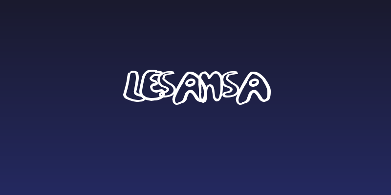 Lesansa Social Header