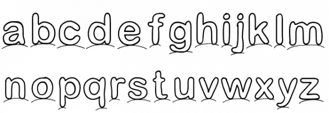 Lesdunes फ़ॉन्ट लोअरकेस