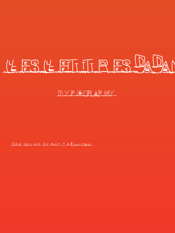 Leslettresdadam Poster