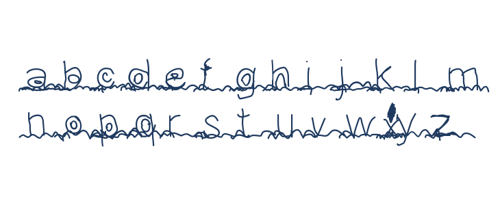 Leslettresdadam Lowercase