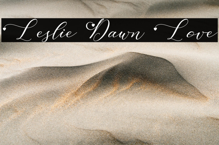 Leslie Dawn Love Example 1