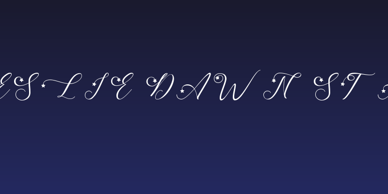 Leslie Dawn Star Social Header