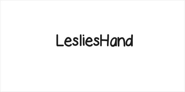 LesliesHand Logo
