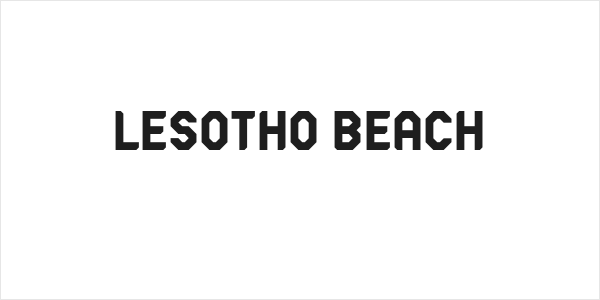 Lesotho Beach Logo