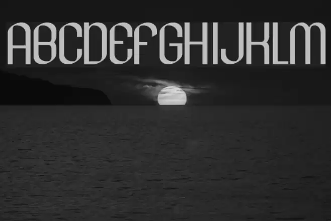 Lesser Concern Font examples