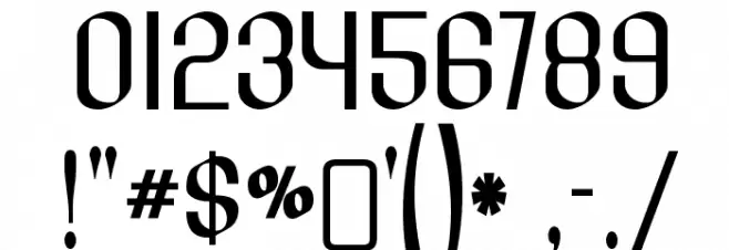 LesserConcern-Regular Font OTHER CHARS