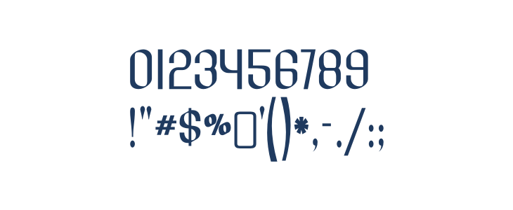 LesserConcern-Regular Other Characters