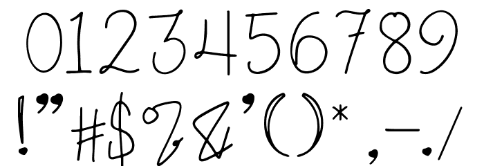 Lessie Font OTHER CHARS