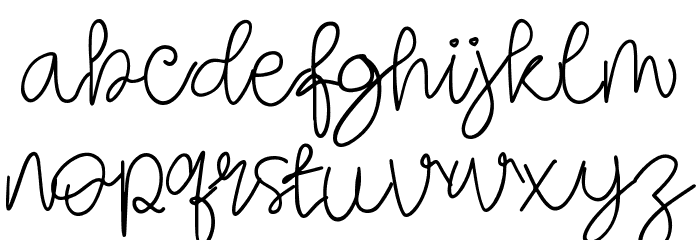 Lessie Font LOWERCASE