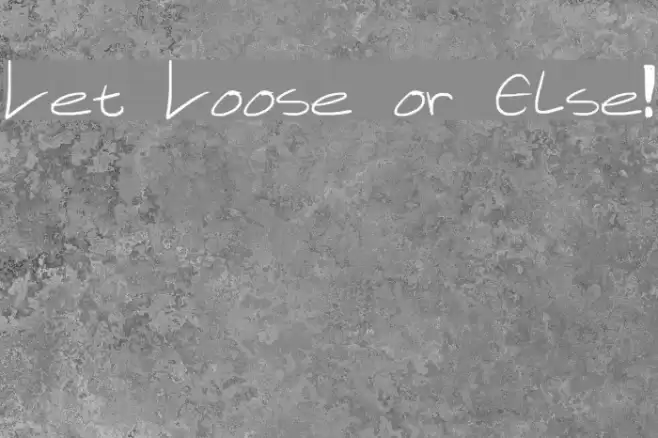 Let Loose or Else! Caratteri examples