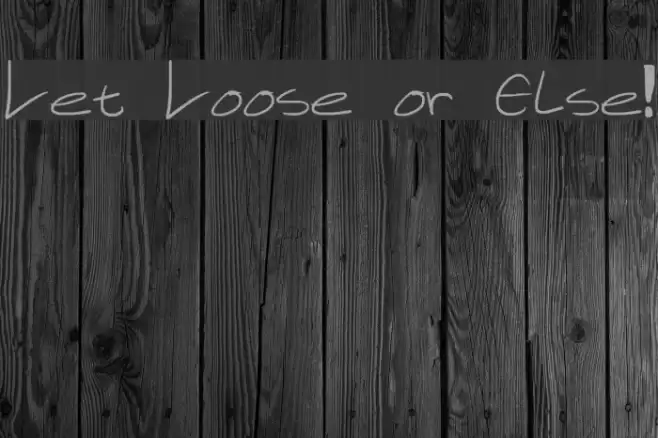 Let Loose or Else! Caratteri examples