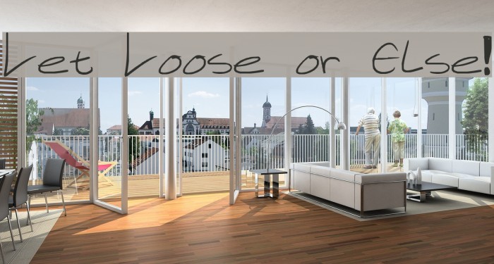 Let Loose or Else! Font examples