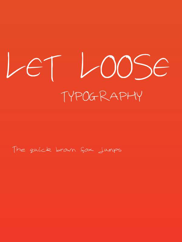 Let Loose or Else! Poster