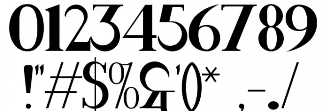 Let Me Ride Font OTHER CHARS