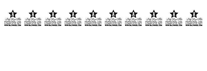 Let it Be Personal Use Font OTHER CHARS