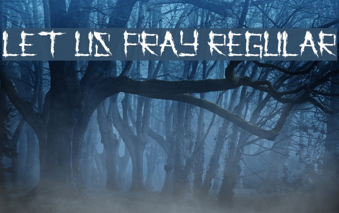 Let us Pray Regular Example 2