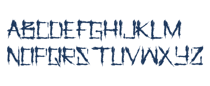 Let us Pray Regular Lowercase