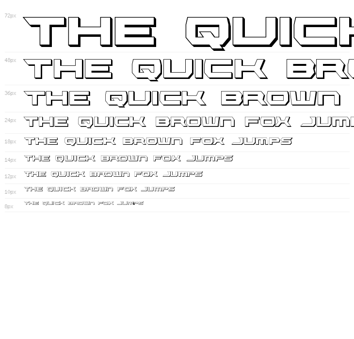 Lethal Force 3D Waterfall