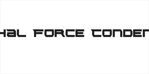 Lethal Force Condensed Logo