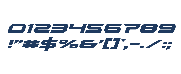 Lethal Force Expanded Italic Other Characters