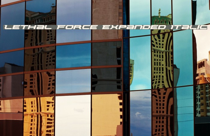 Lethal Force Expanded Italic Example 3