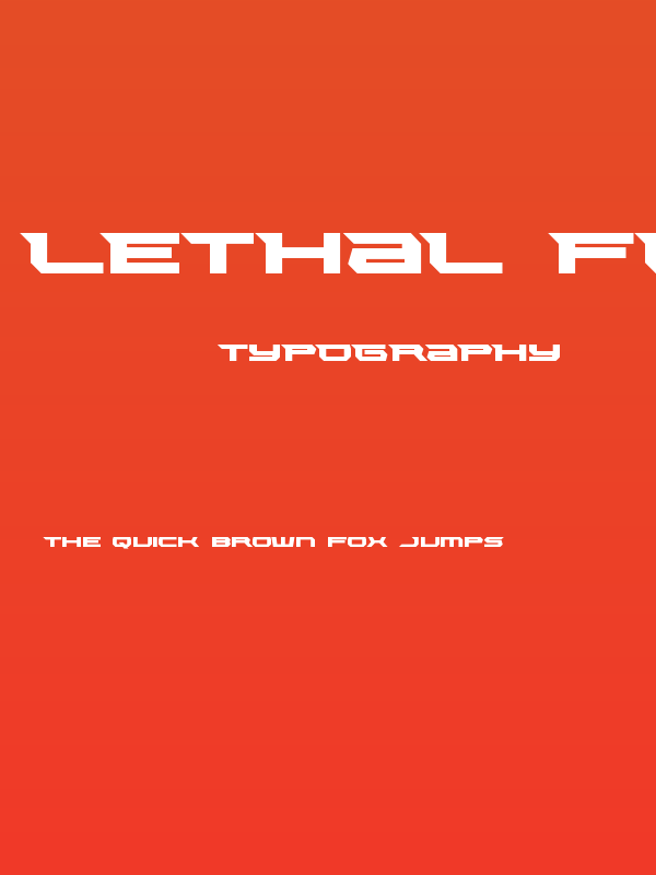 Lethal Force Expanded Poster