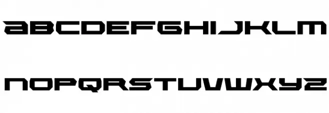 Lethal Force Expanded Fonte MINÚSCULAS